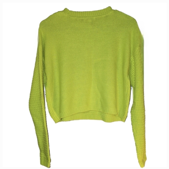 🆕Freshmen 1996 Cropped Cable Knit Sweater - Size Small - NWT - Picture 3 of 8
